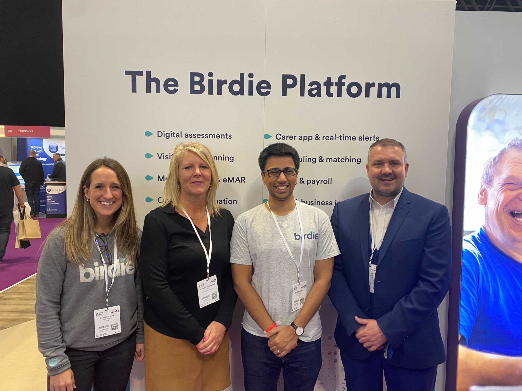 Kare Plus at the Birdie stand.