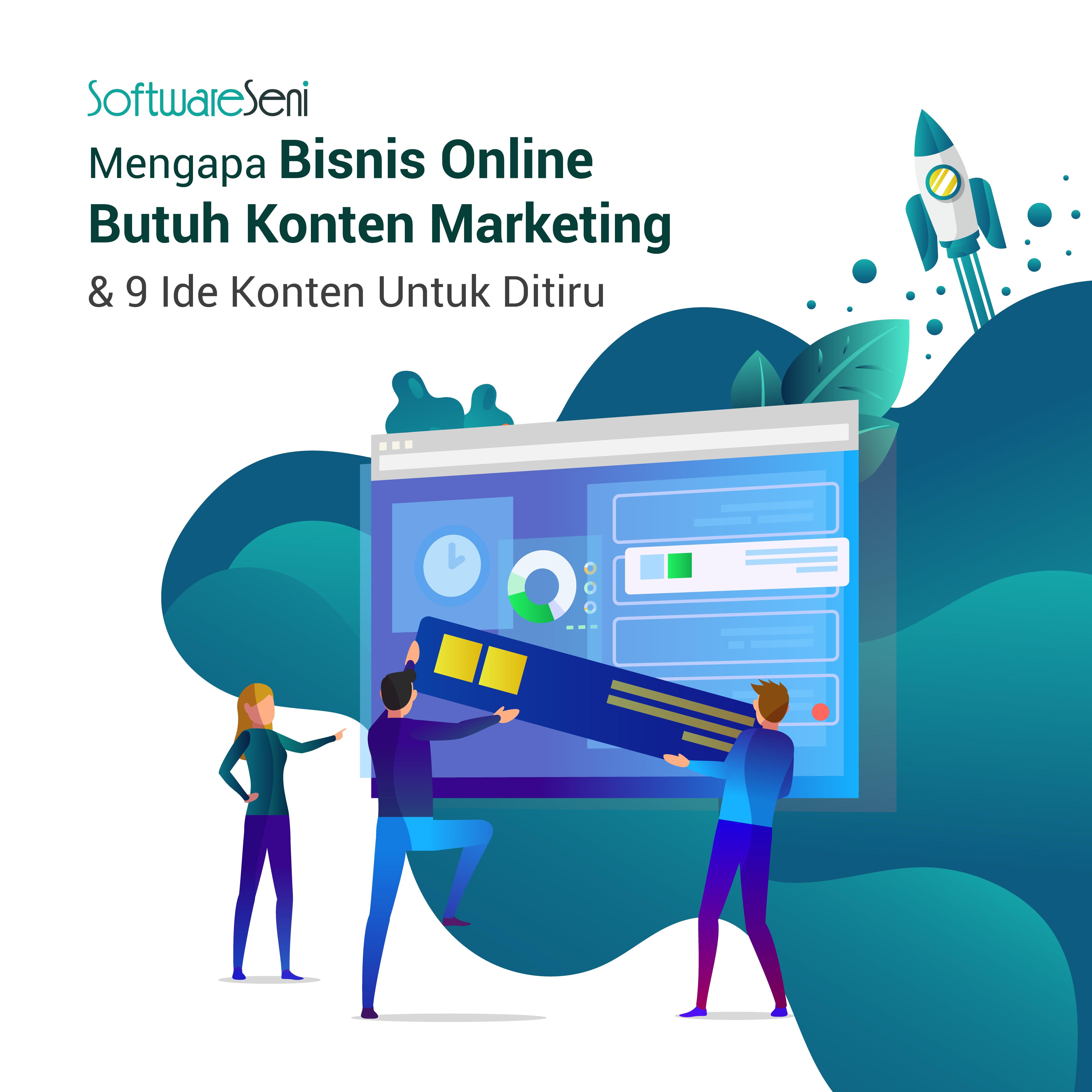 Mengapa Bisnis Online Butuh Konten Marketing & 9 Ide Konten Untuk Ditiru