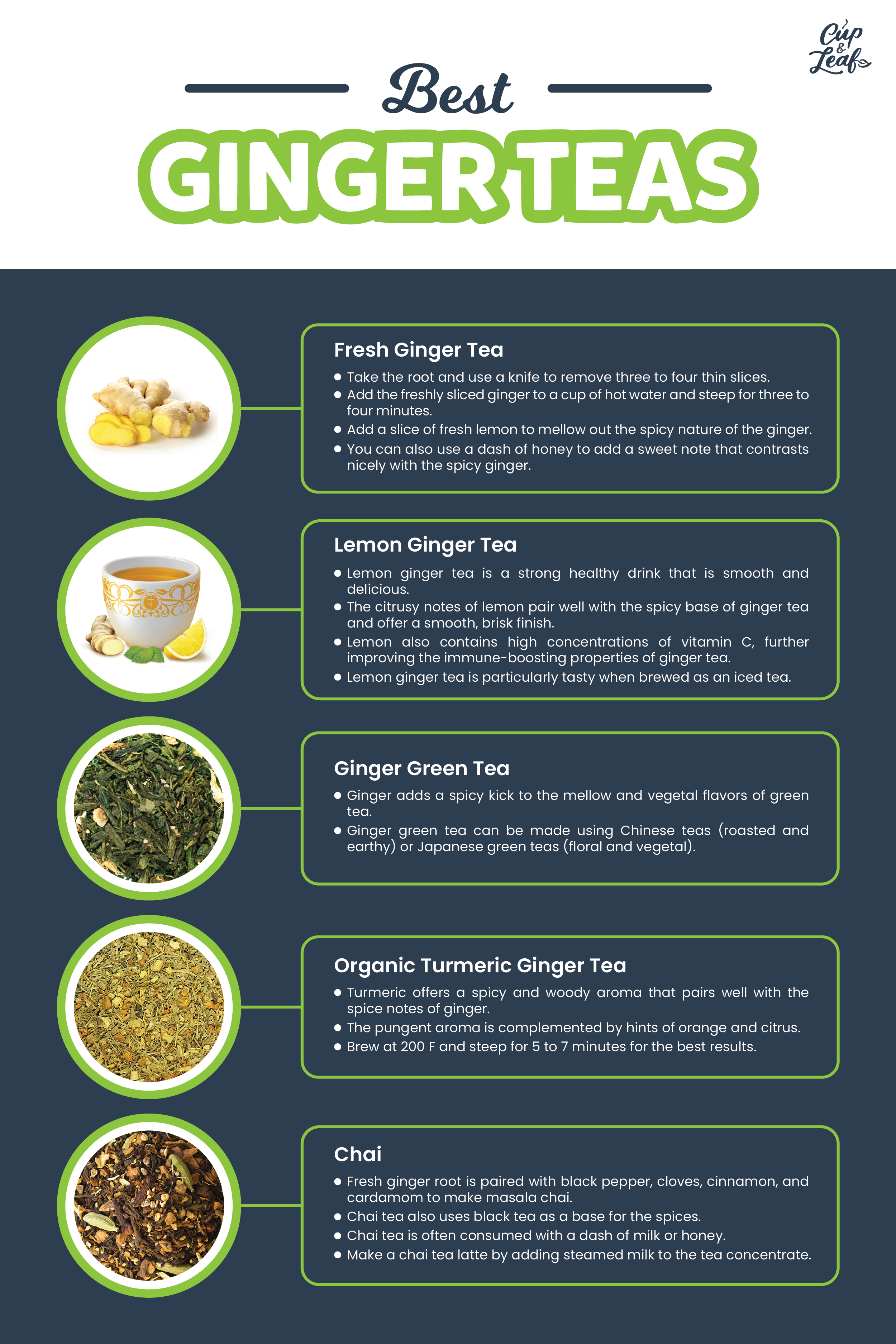 Spice Up Your Day With The Best Ginger Teas Cup & Leaf