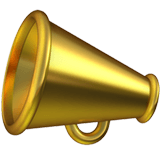 megaphone emoji
