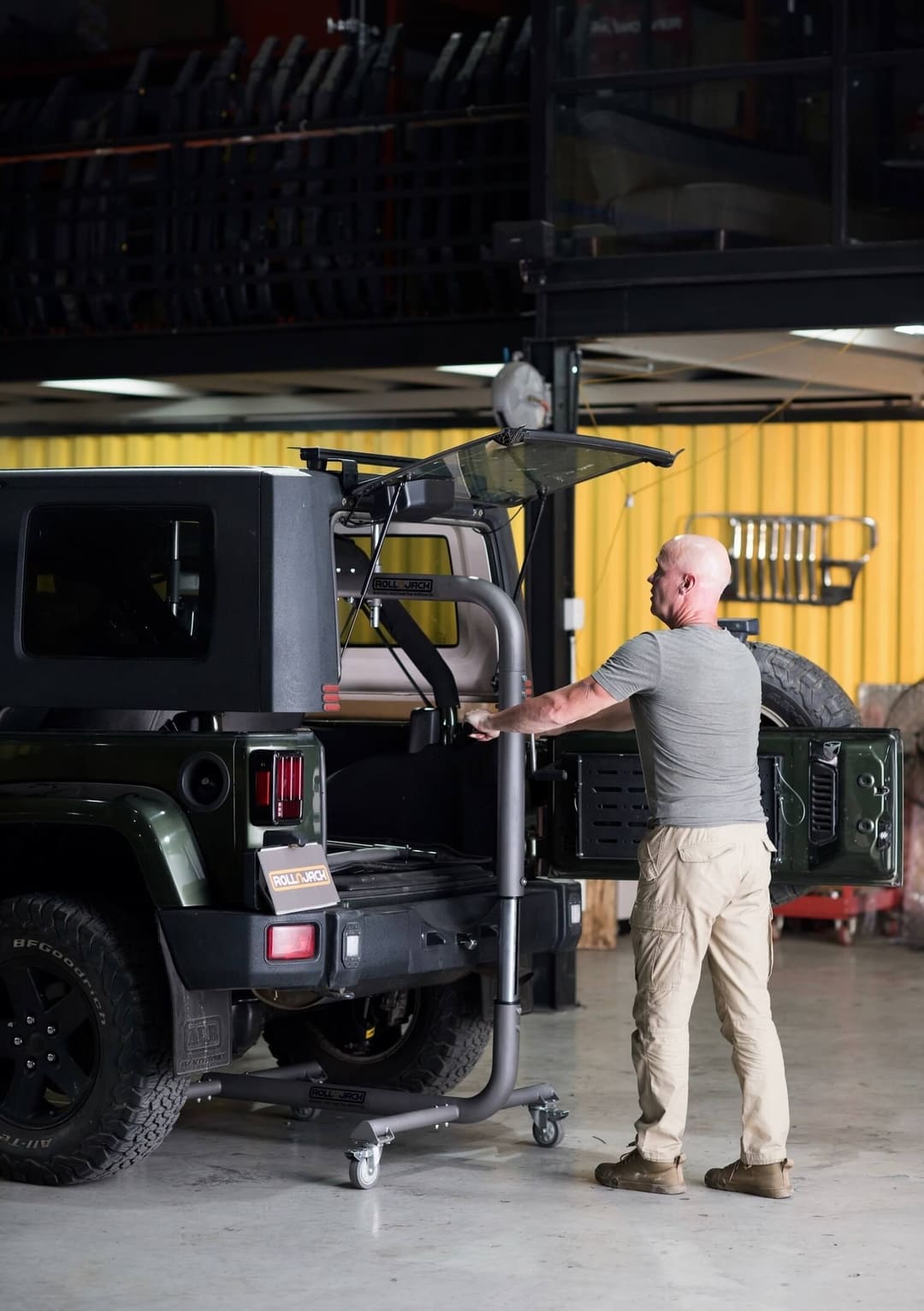RollnJack Jeep Hardtop Removal