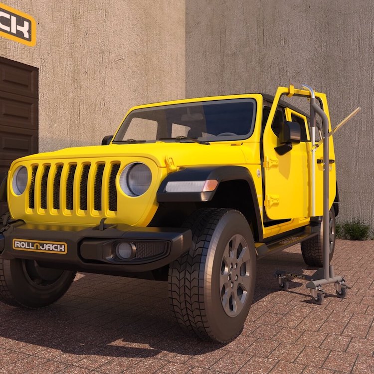 RollnJack Jeep Hardtop Removal