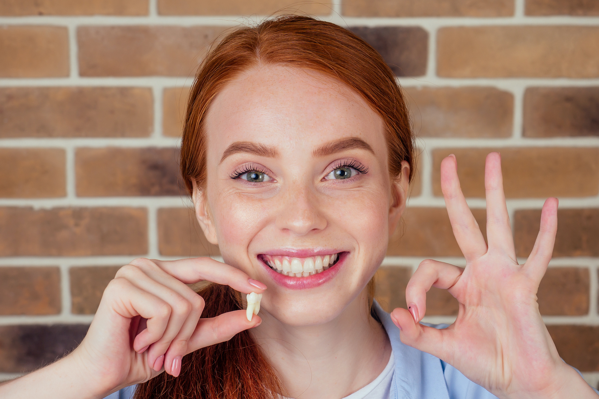 woman smiling to the side