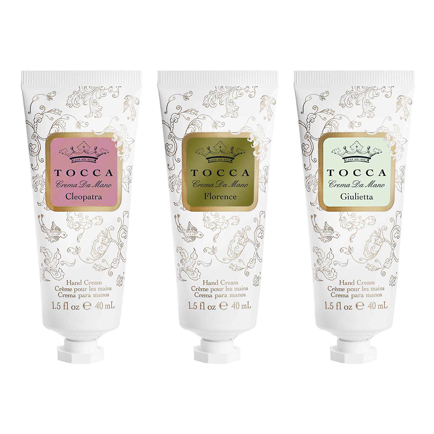 Tocca Beauty Set of 3 Hand Creams