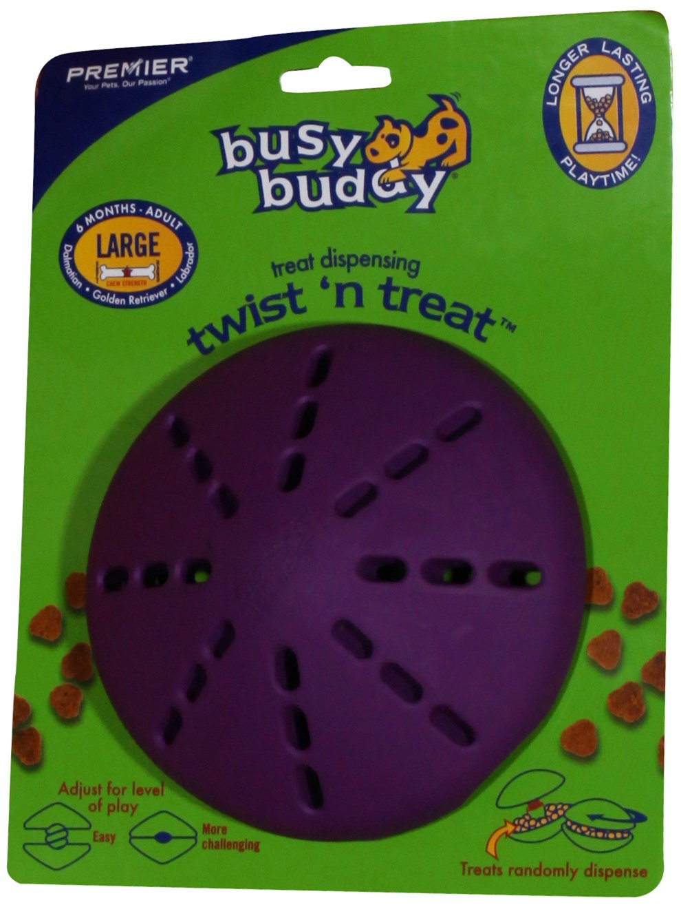 A dog toy designed to hide treats.
