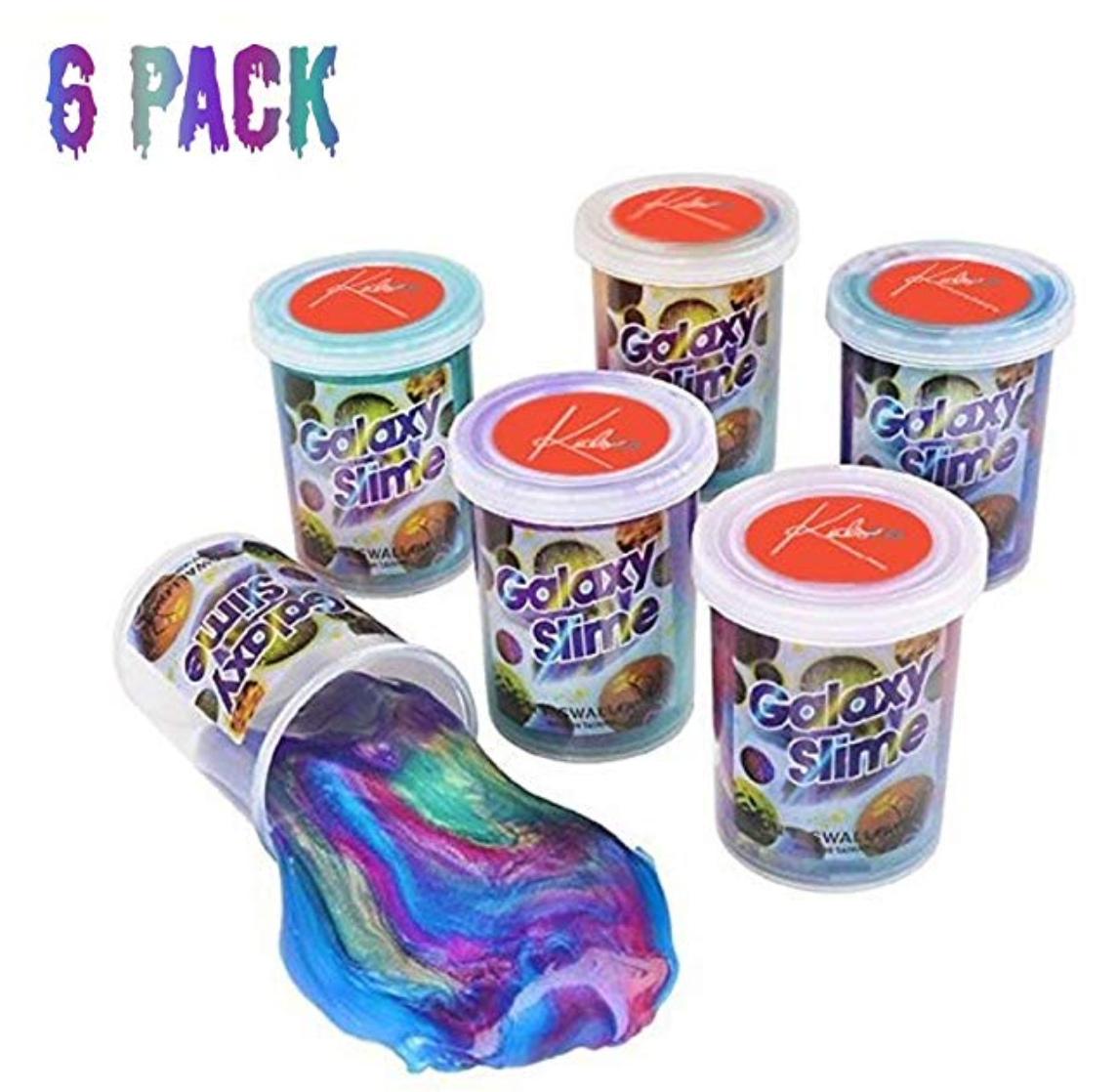 Containers of Galaxy Slime.