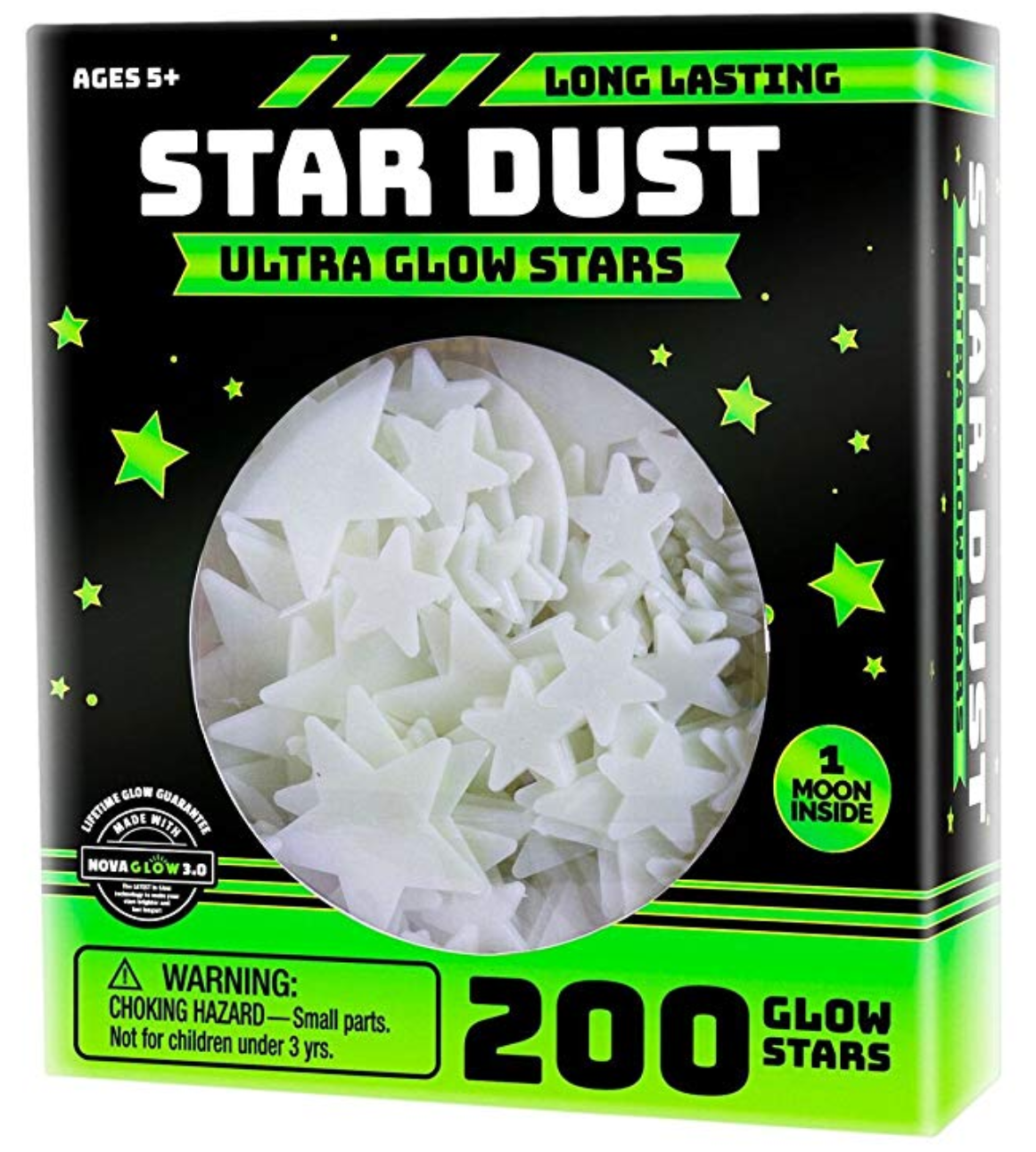 Glow in the dark stars.