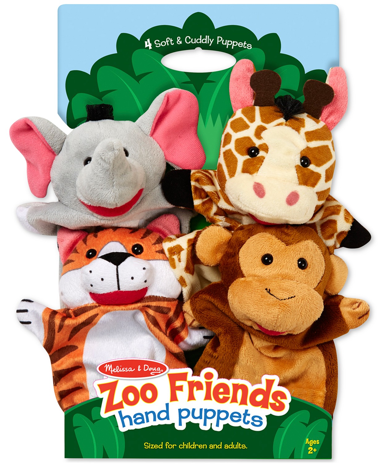 A set of hand puppets for toddlers.