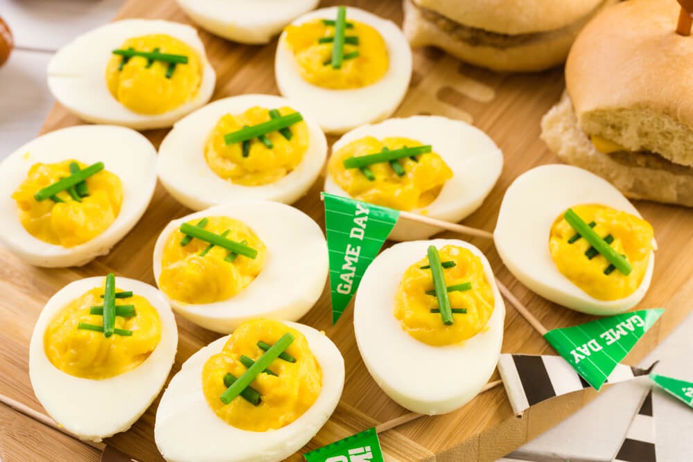deviled eggs