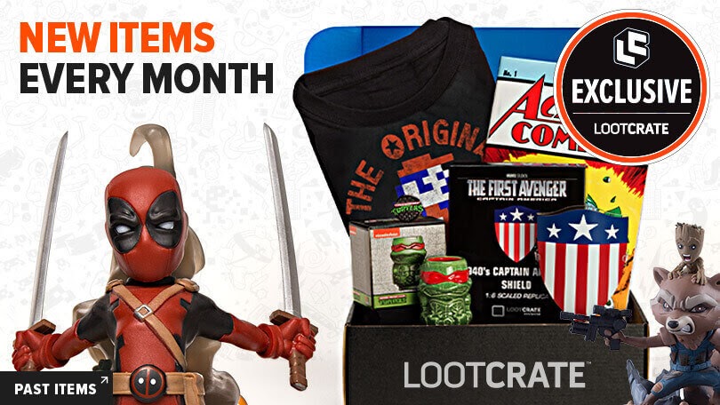 LootCrate subscription box example.
