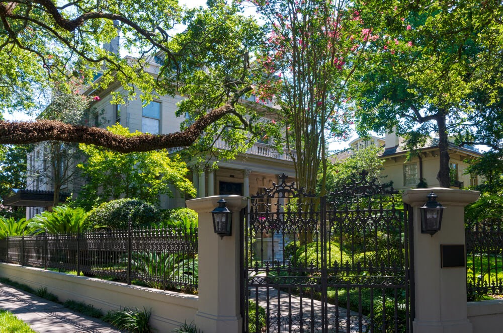 Beautiful southern gardens.