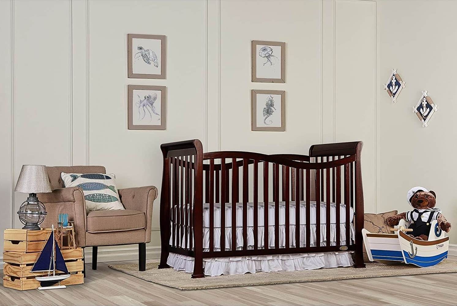 Dream on Me Violet 7-in-1 Convertible Life Style Crib