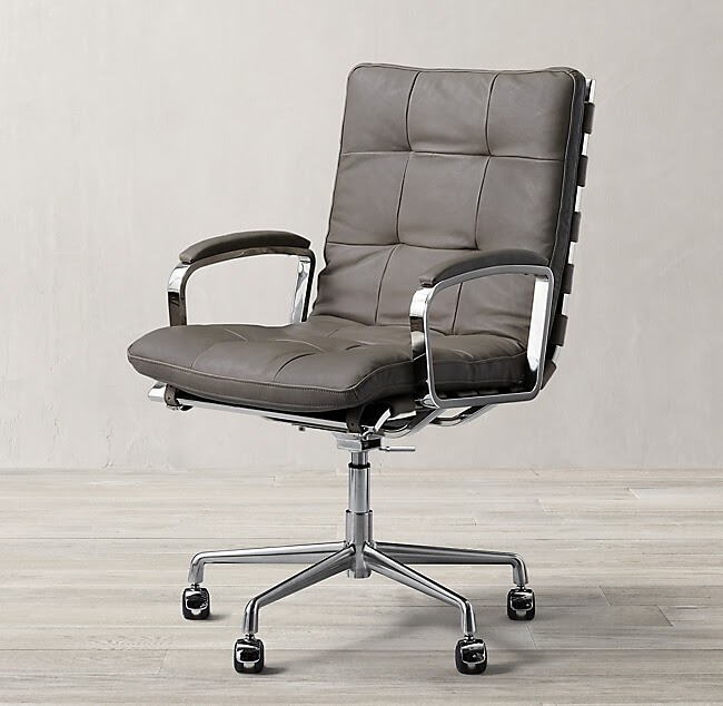 Â Rossi Leather Desk Chair