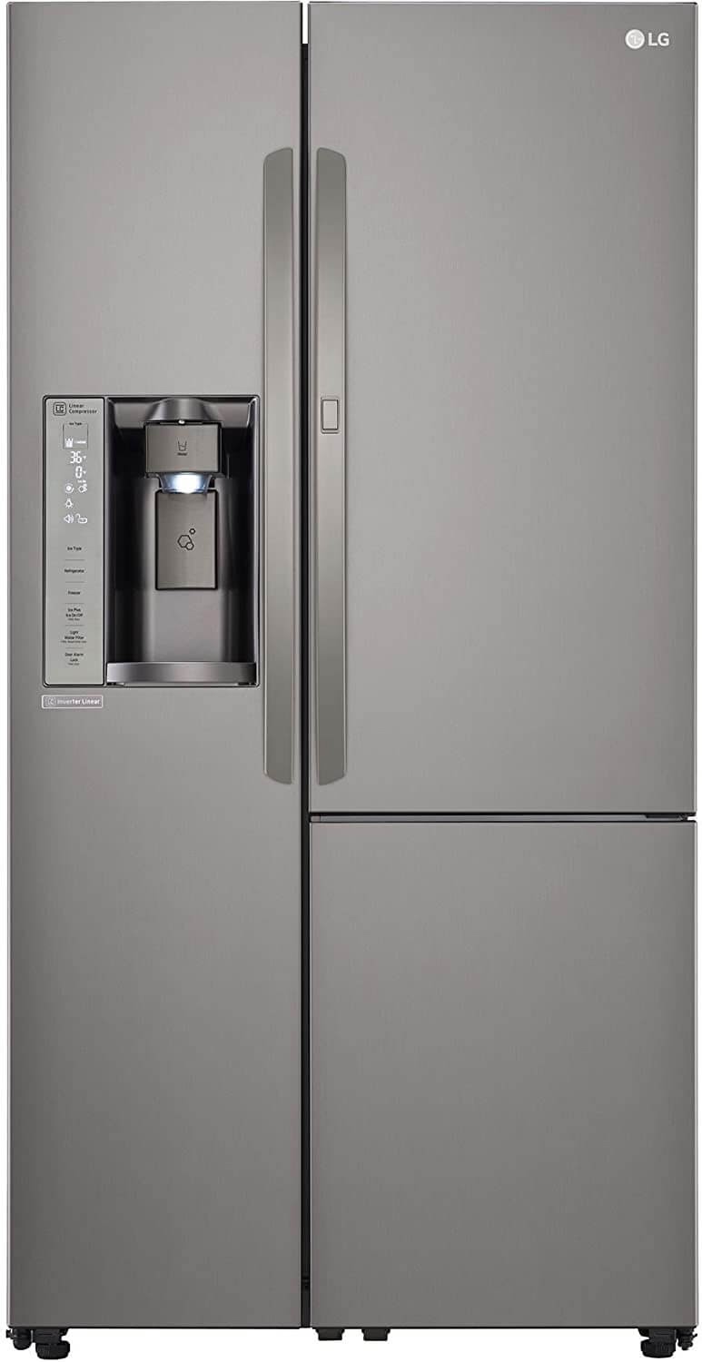 LG 26.0 Cu. Ft. Stainless Steel Side Refrigerator