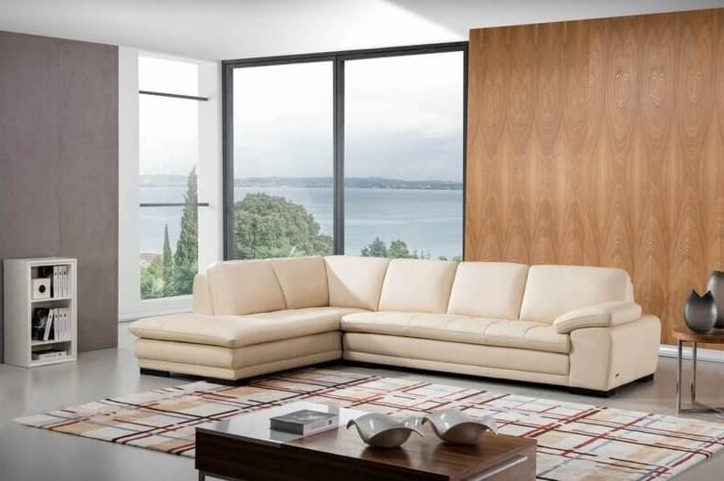 Stockbridge Leather 124" Sectional