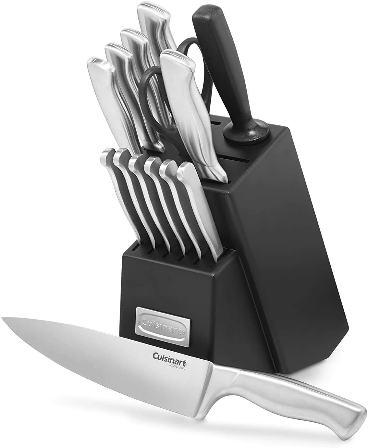 Cuisinart 15-Piece, Stainless Steel Hollow Handle Block Set