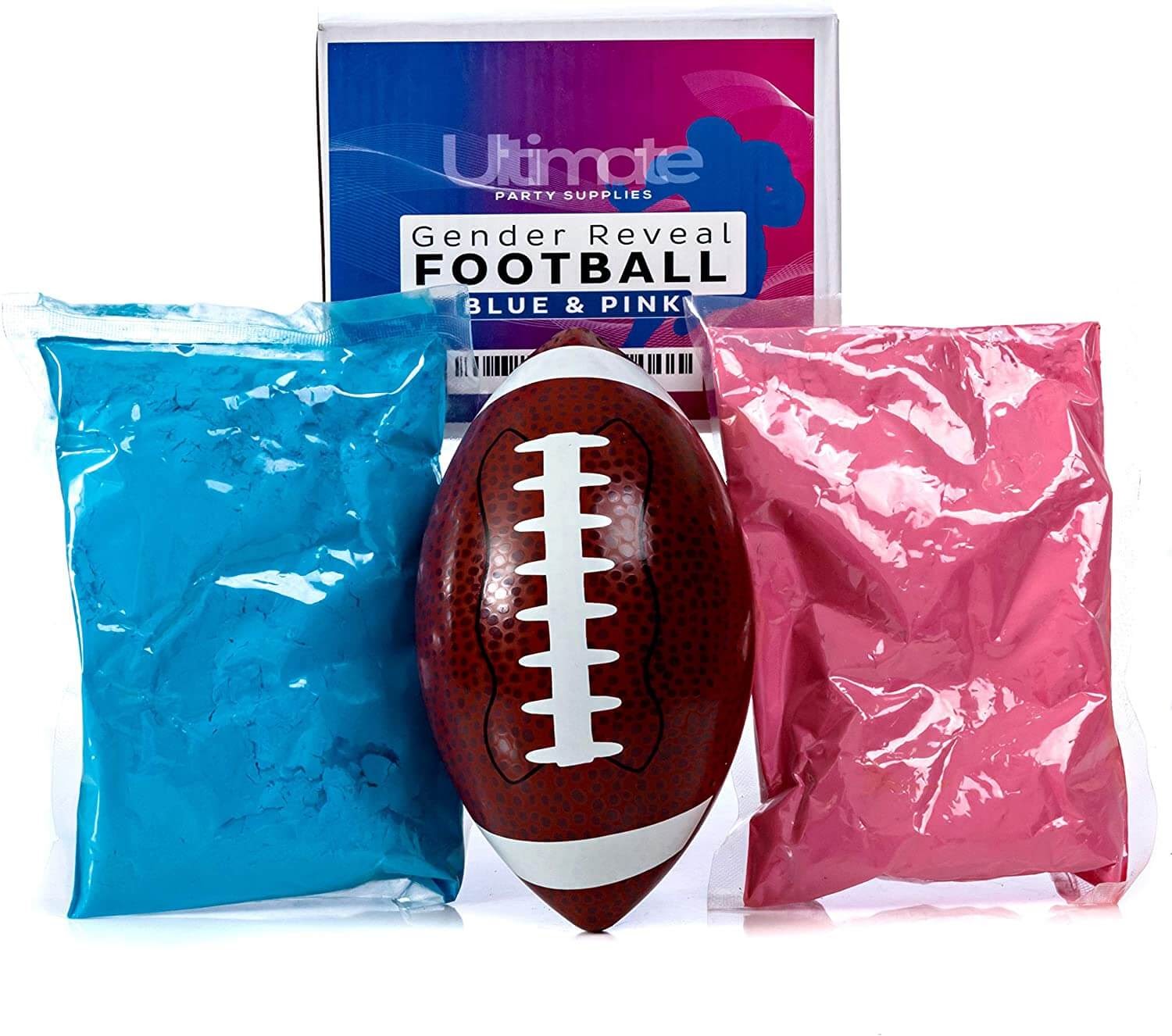 Powdered filled football