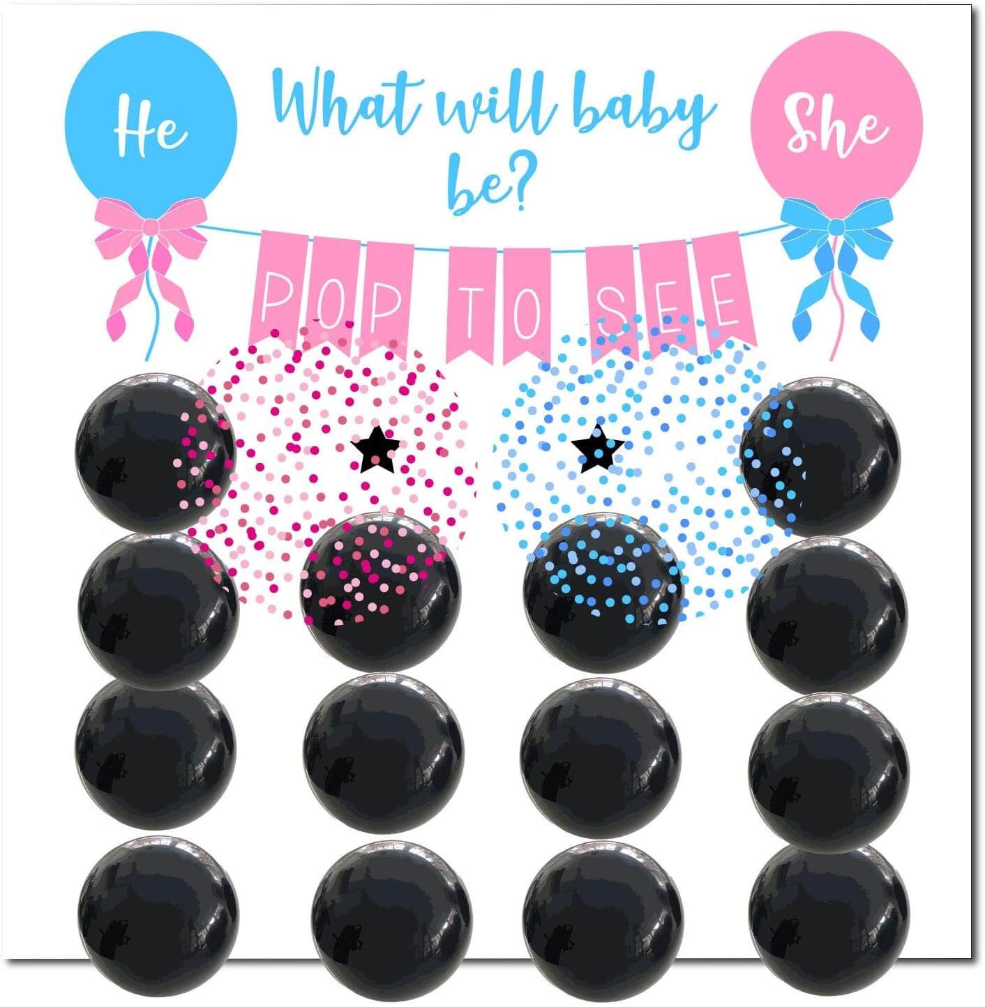 Gender Reveal Balloon Darts