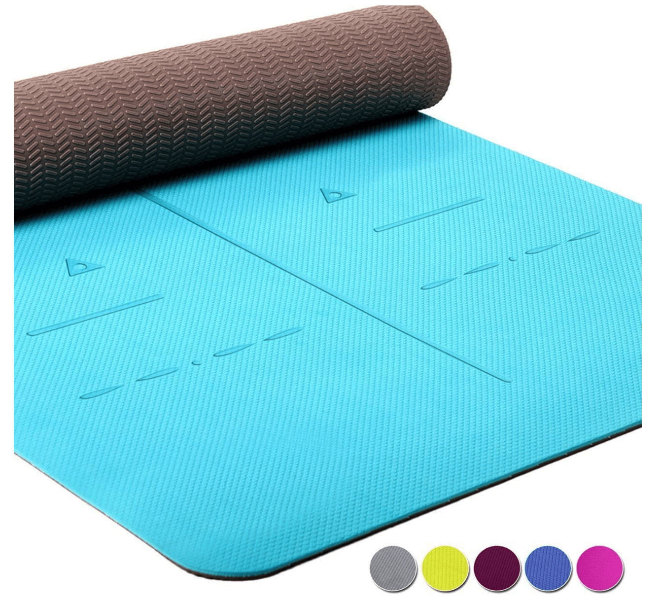 Heathyoga Eco-Friendly Non Slip Yoga Mat
