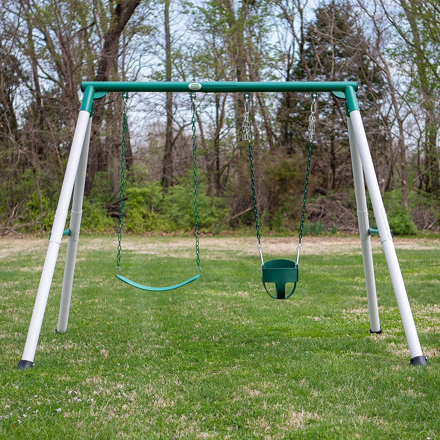 Backyard Discovery Mini Brutus Metal Swing Set