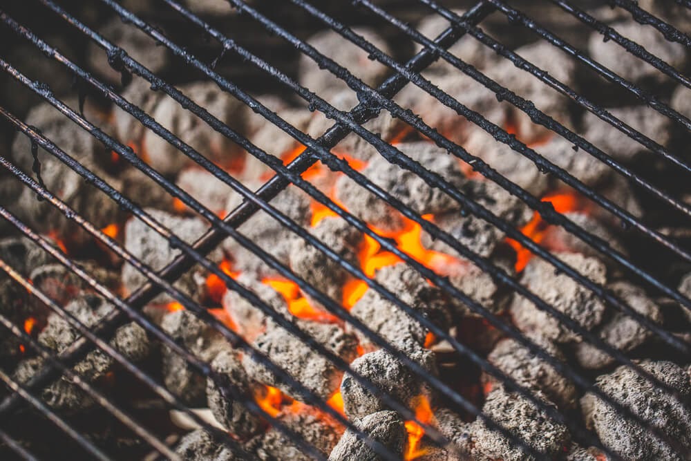 Close up picture of charcoals