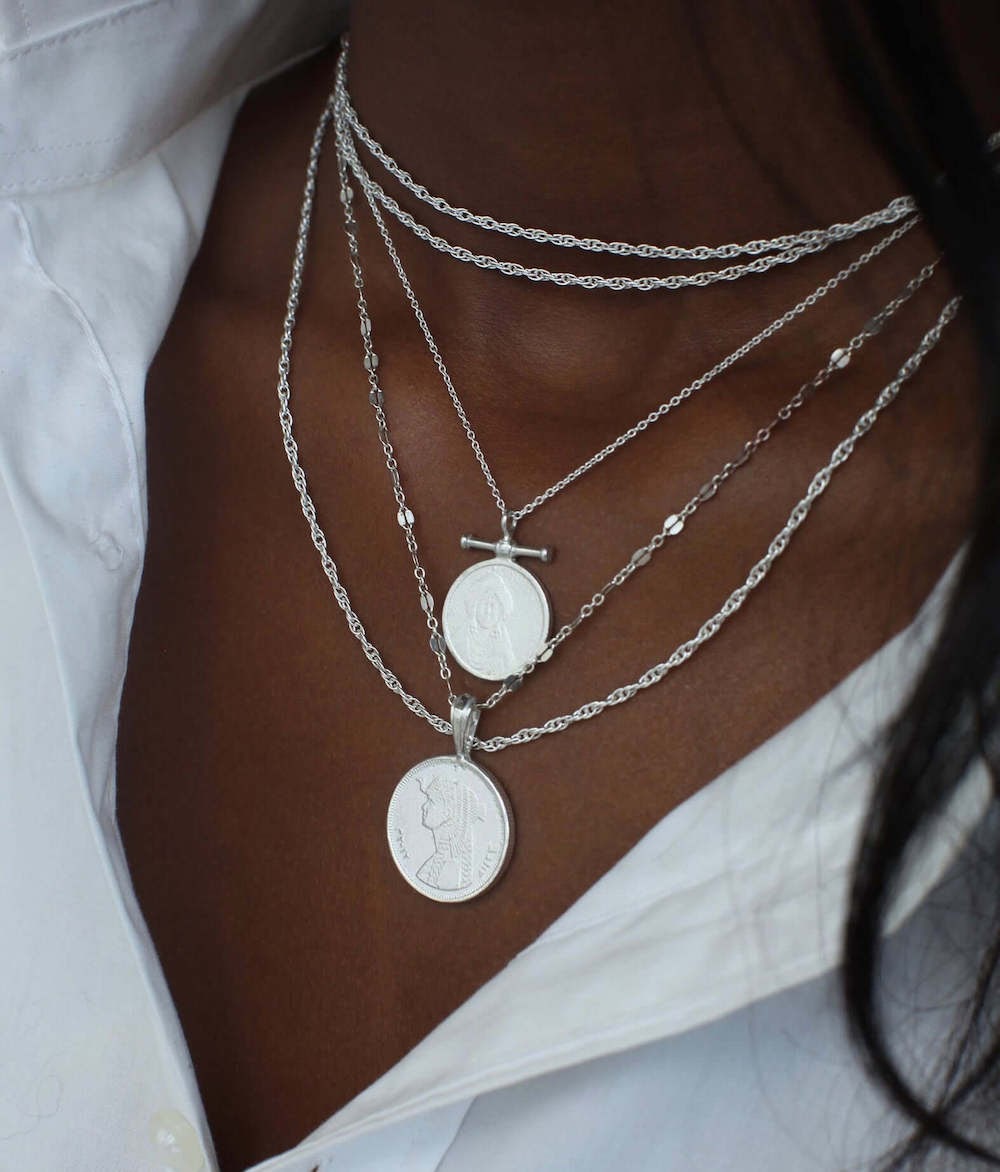 OmiWoods necklace stack