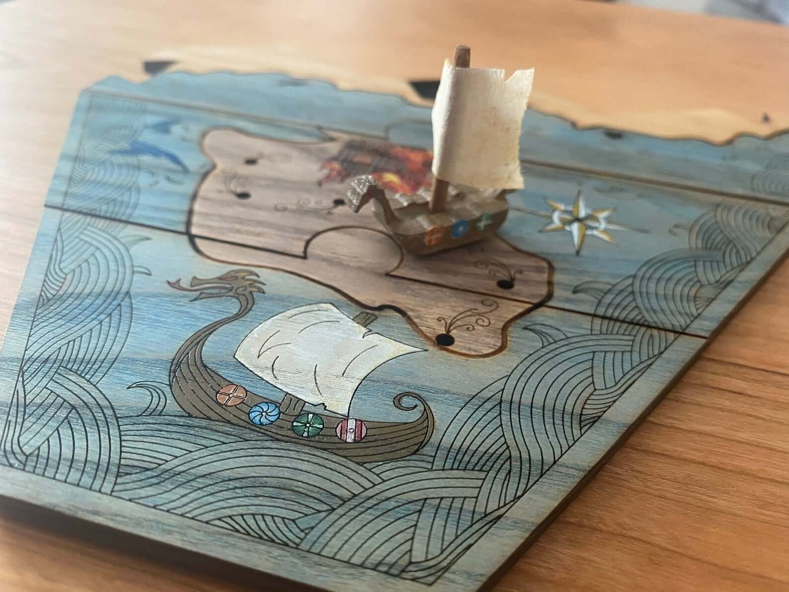 ThinkingMonk game board