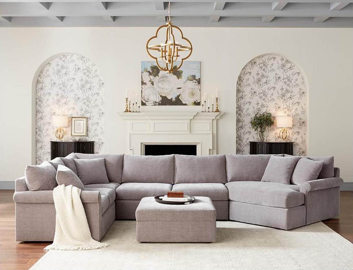 Wedport 3-Pc. Fabric Sofa Return Sectional Sofa with Cuddler