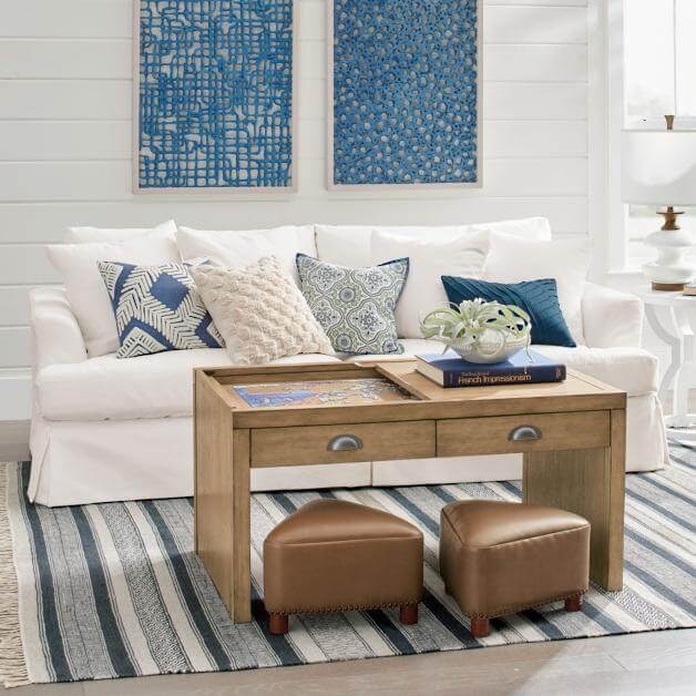Ava Slipcovered Sofa
