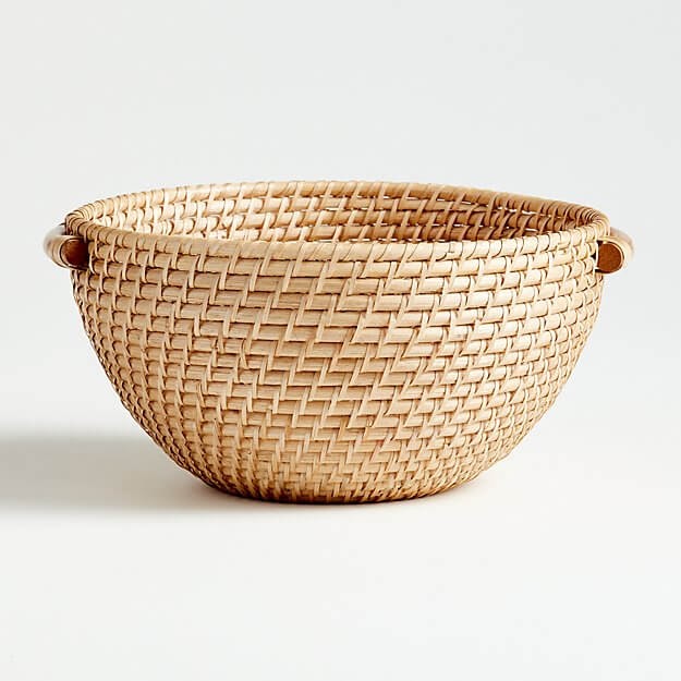 Artesia Natural Rattan Bowl