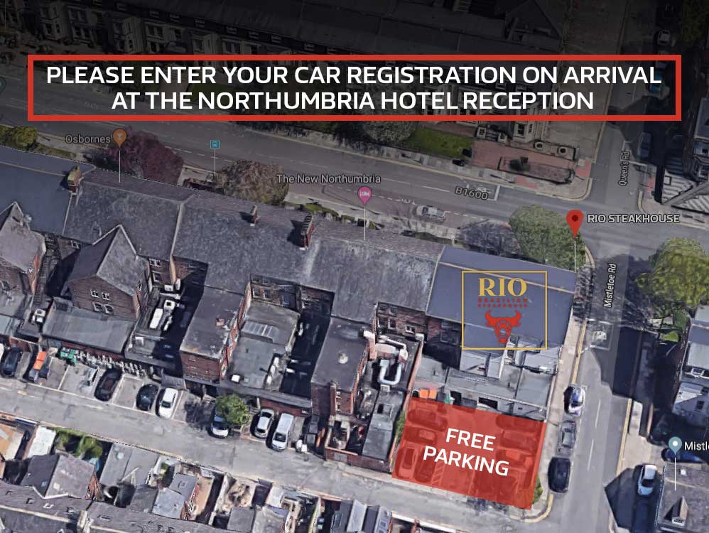 Image showing parking areas for Rio Steakhouse.