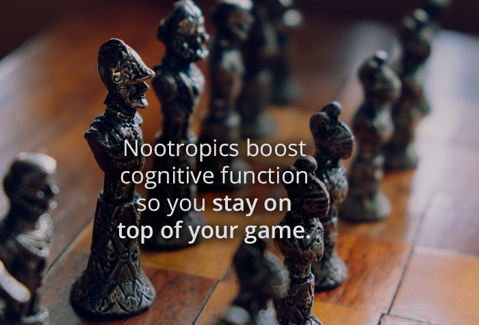 nootropics boost cognitive function so you stay on top of your game
