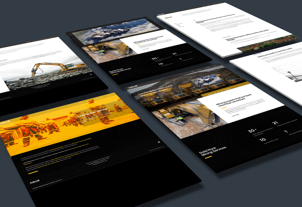 Jabali Corporate Website Design