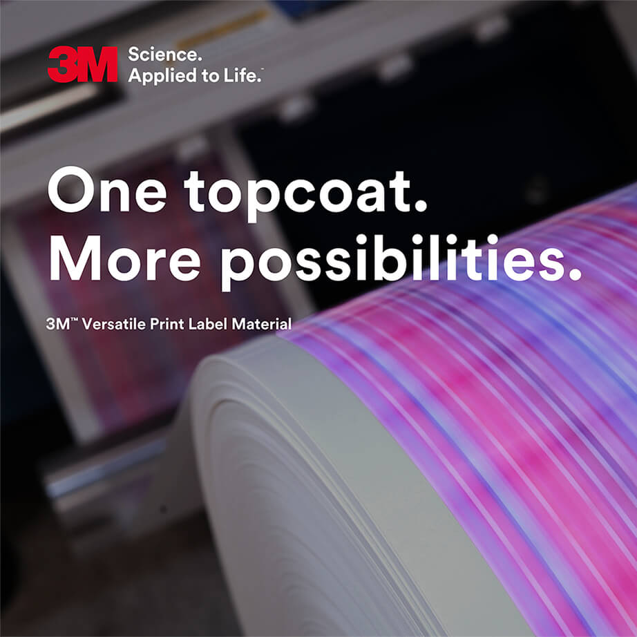 3M: Versatile Print Label Material