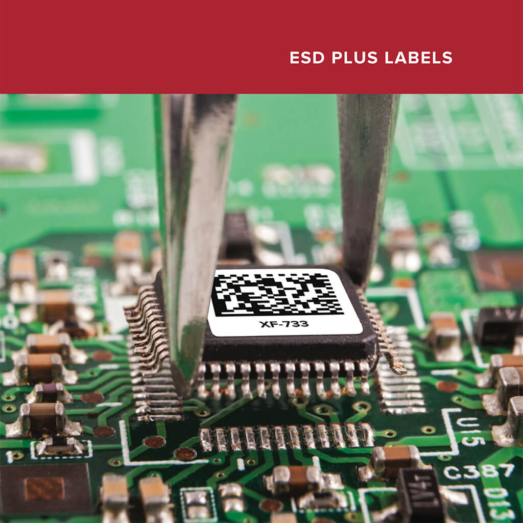 Polyonics: ESD Plus Labels