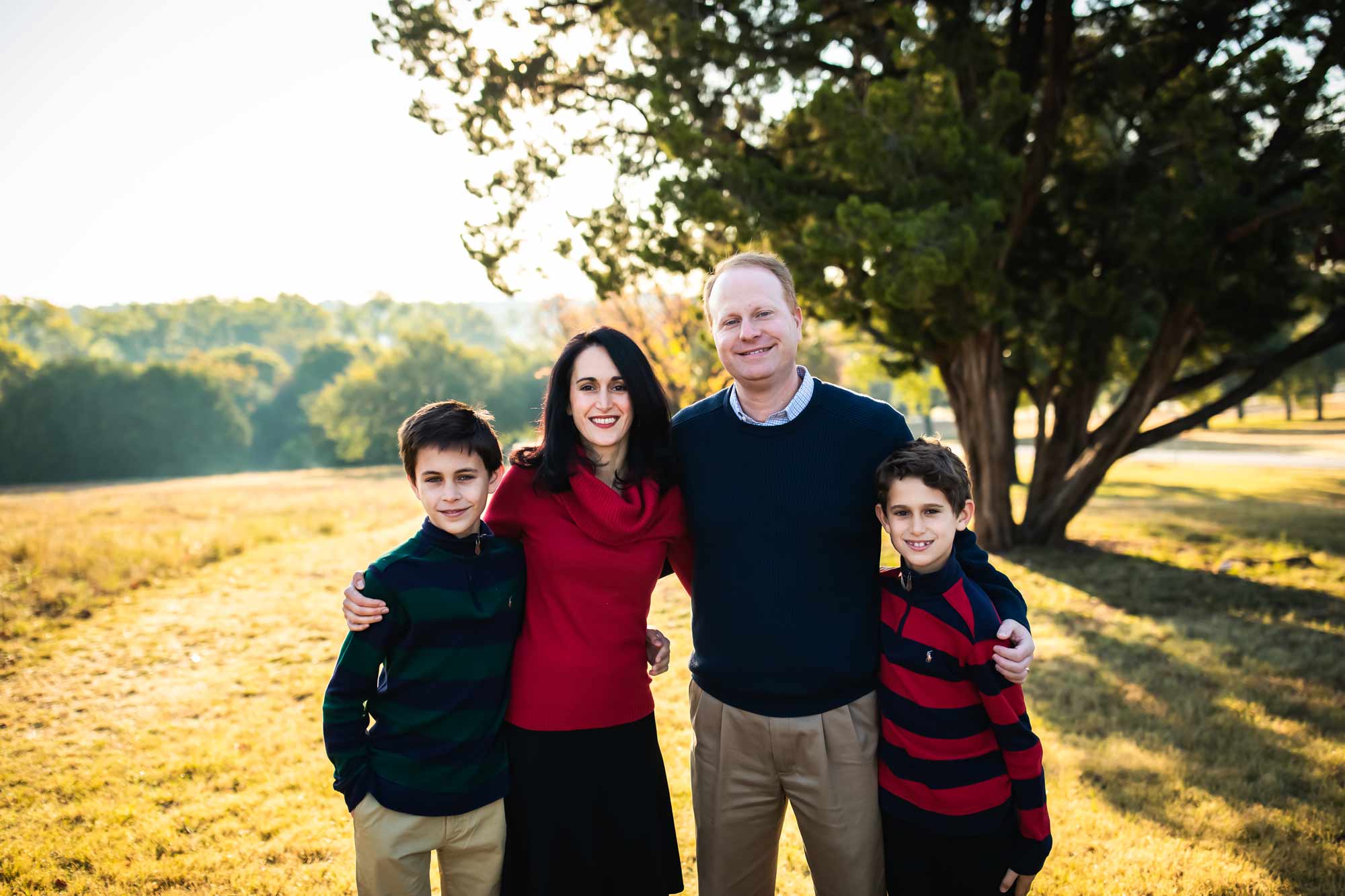 John Turner and his family