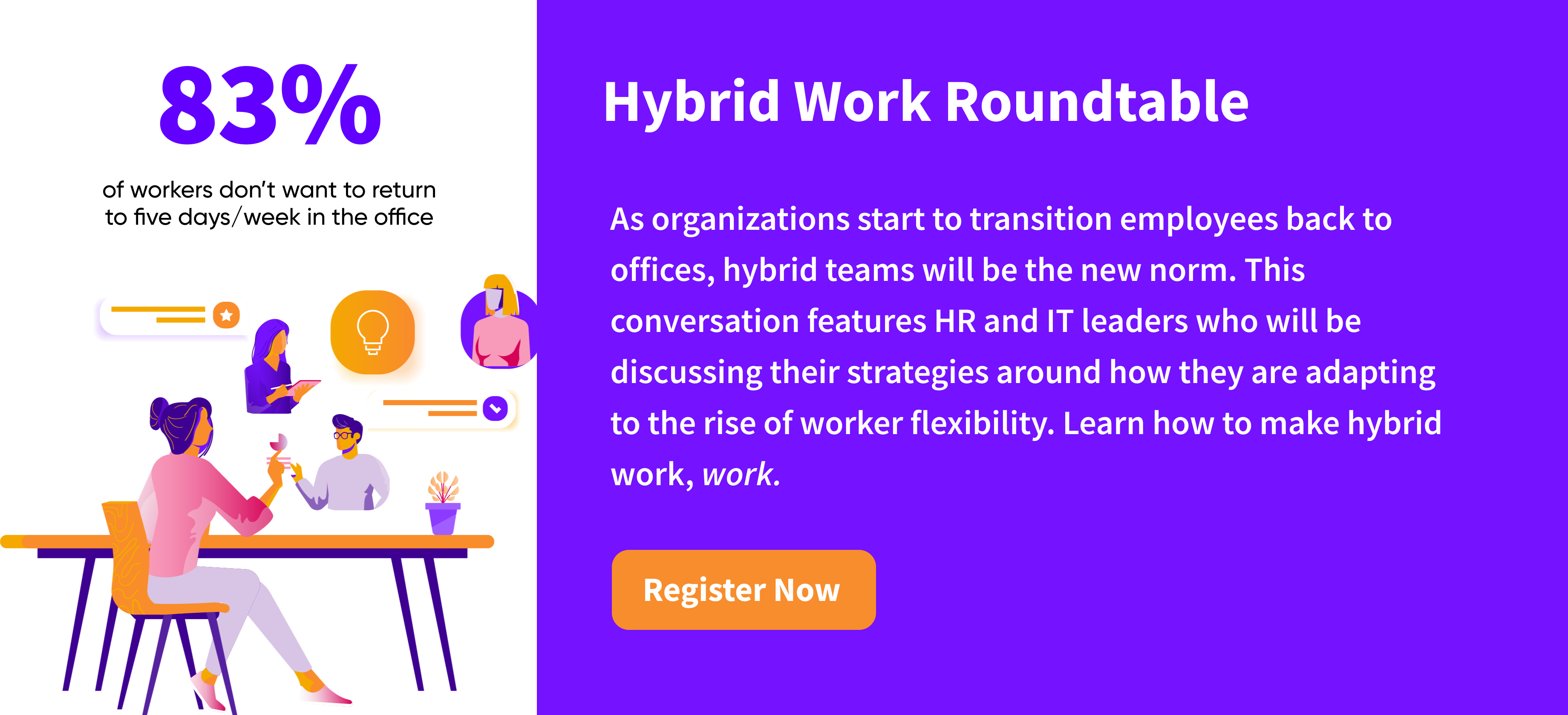 Register for hybrid work webinar