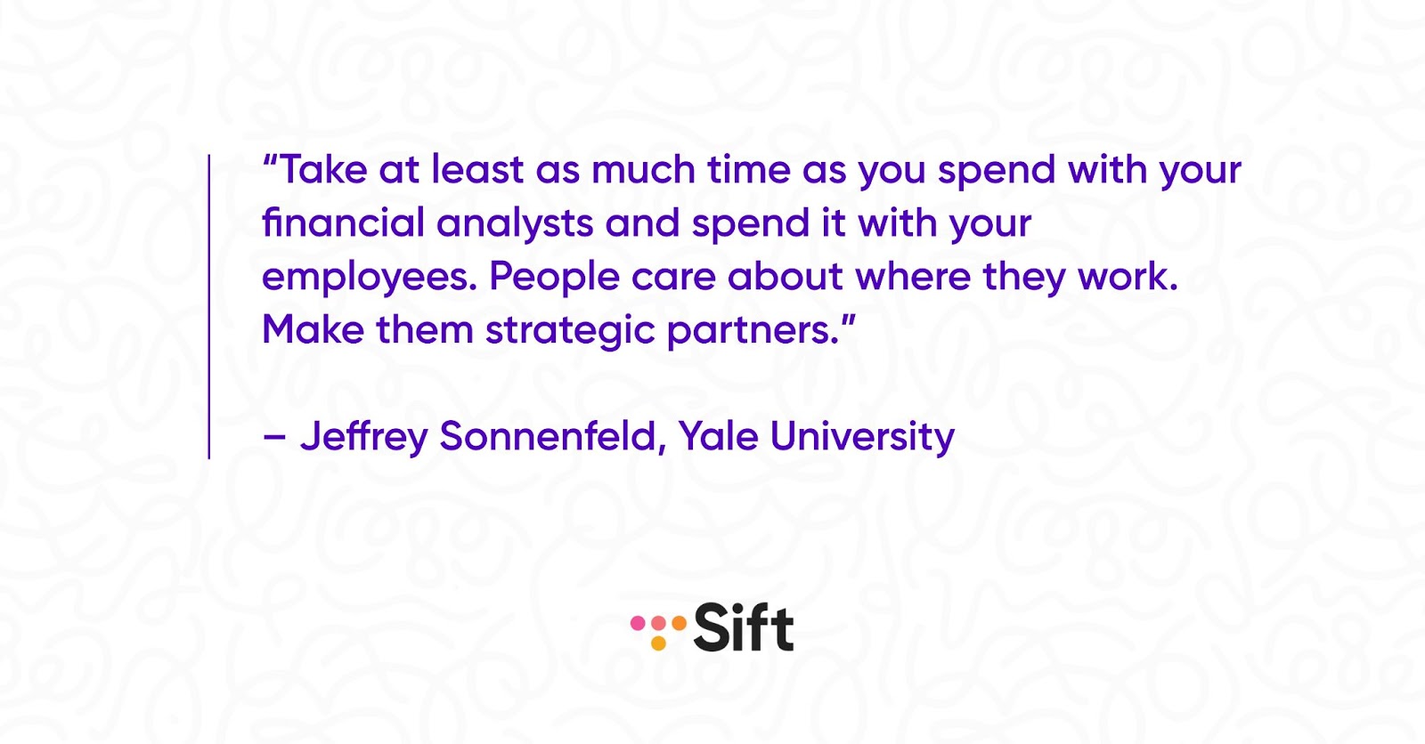 Jeffrey Sonnenfeld M&A Quote