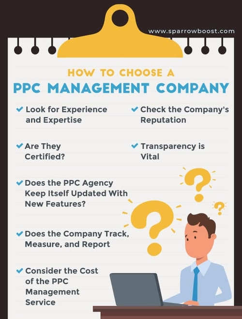 How To Choose A PPC Management Company | SparrowBoost