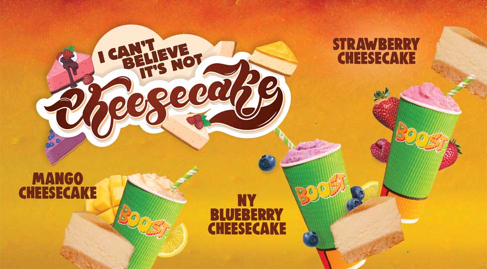 Boost Juice - I Can’t Believe It’s Not Cheesecake