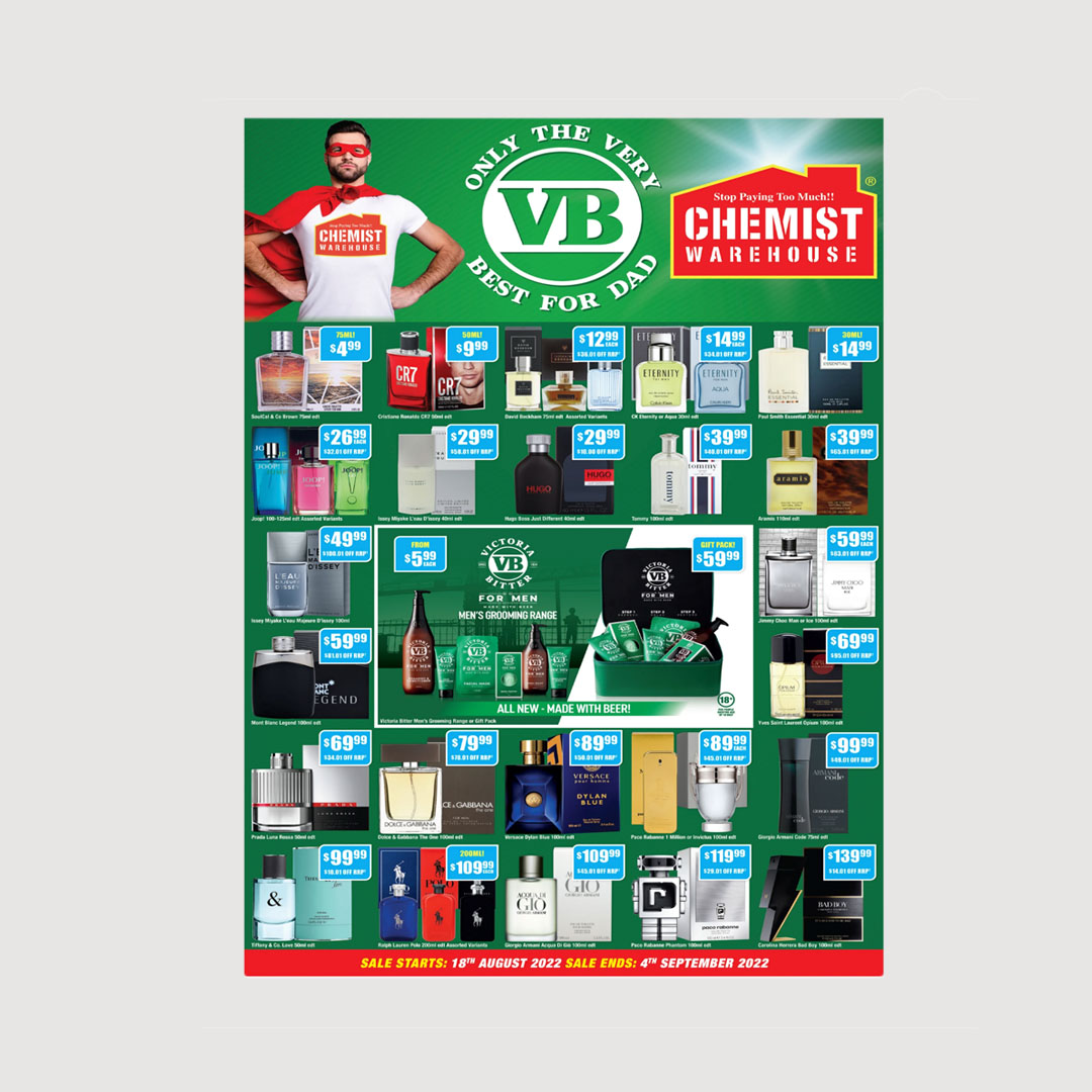 Chemist Warehouse August Catalogue Save On