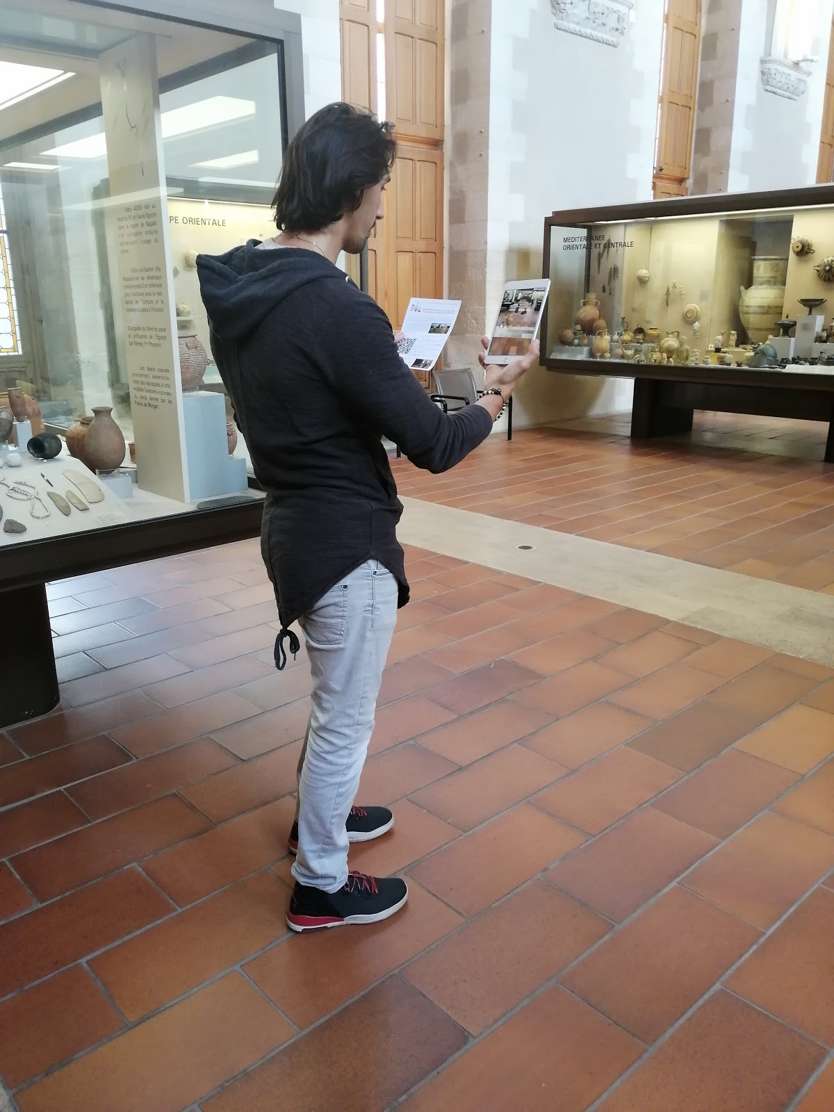Museum Visitors Augmented Reality
