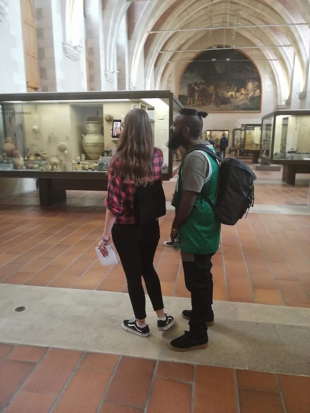 Museum Visitors Augmented Reality