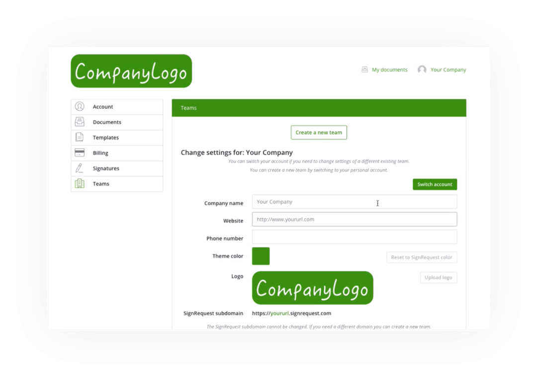 How e-signing works | SignRequest