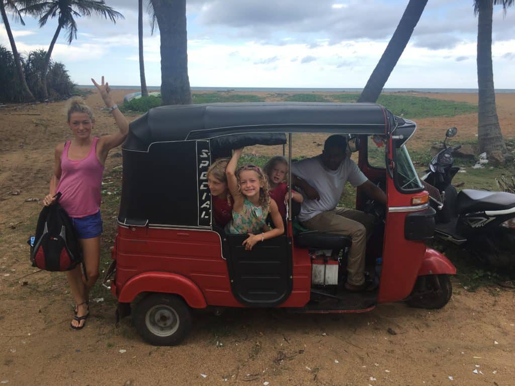Familie auf Weltreise Die Leichsenring Sri Lanka Klein Indien