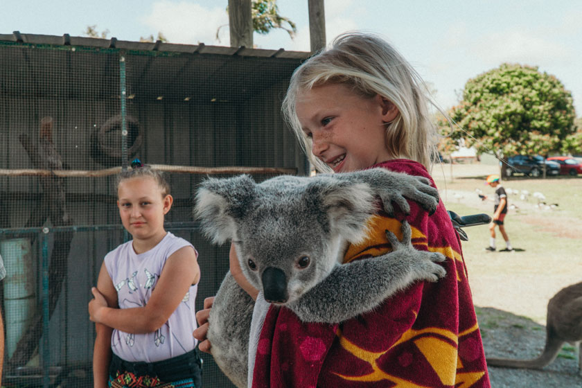 Familie auf Weltreise Eimeo Mackay Visit Mackay Die Leichsenrings