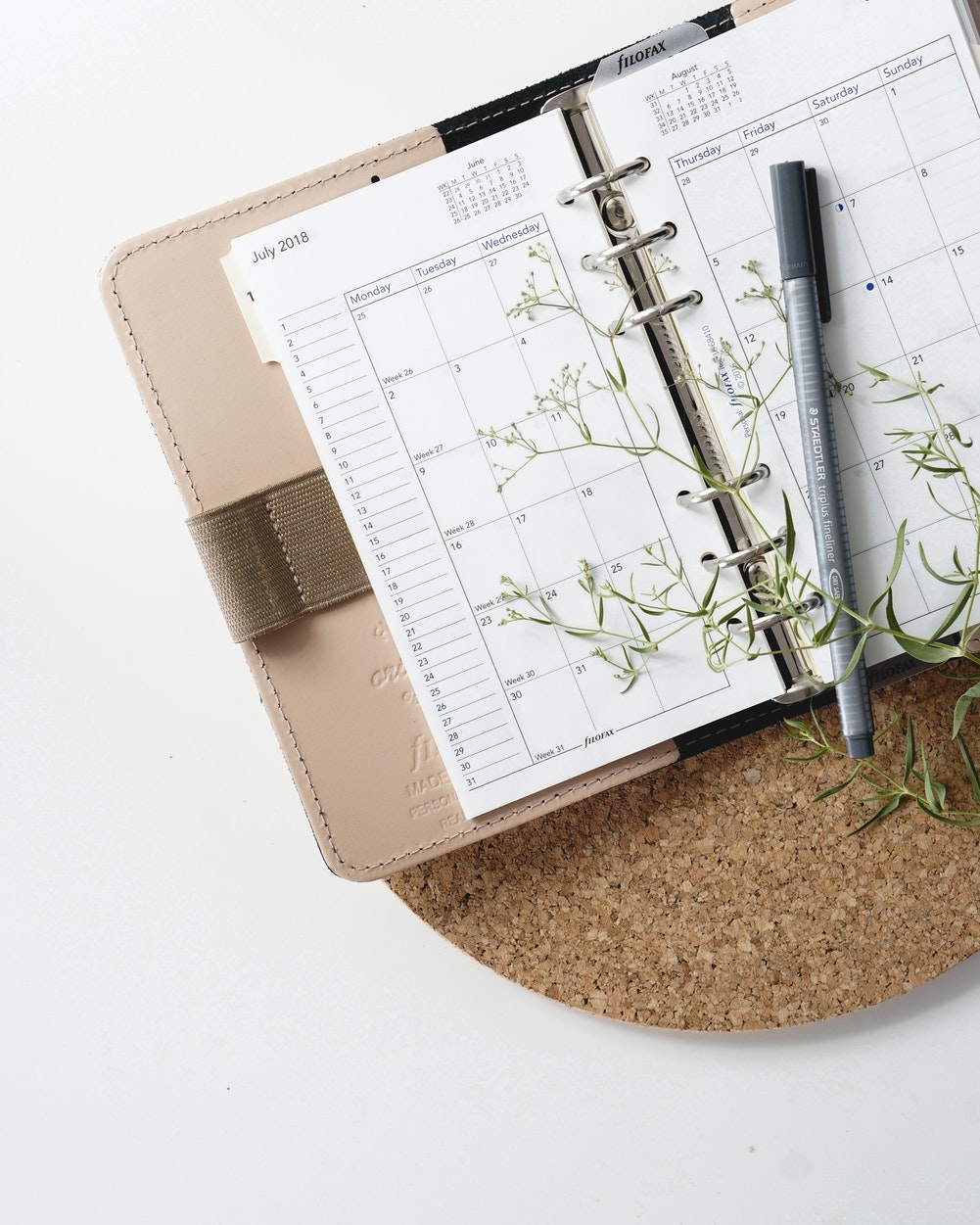 organising work on calendar