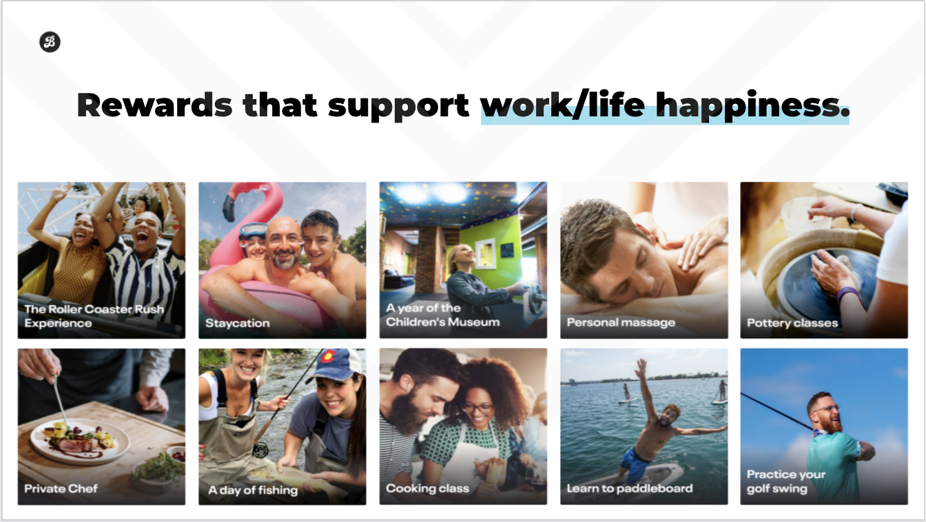 employee rewards for real life