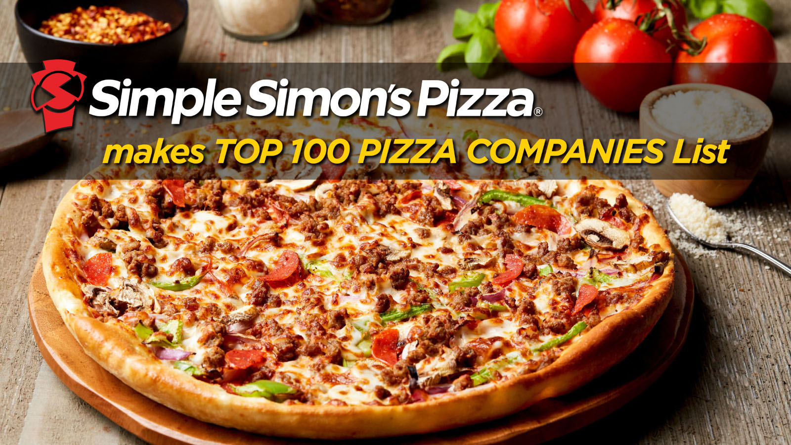 Simple Simon’s Pizza Makes the 2019 List of Top 100 Pizza Companies
