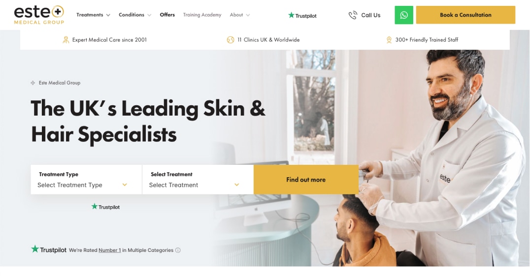 Este Medical Group Digital Marketing Case Study CI